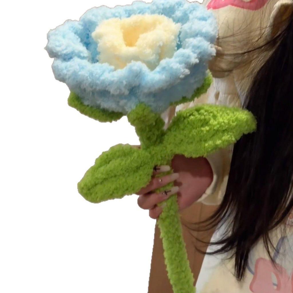 Chenille Stick Plush Rose DIY Material Pack - Handmade Creative Gift for Birthdays & Valentine's Day