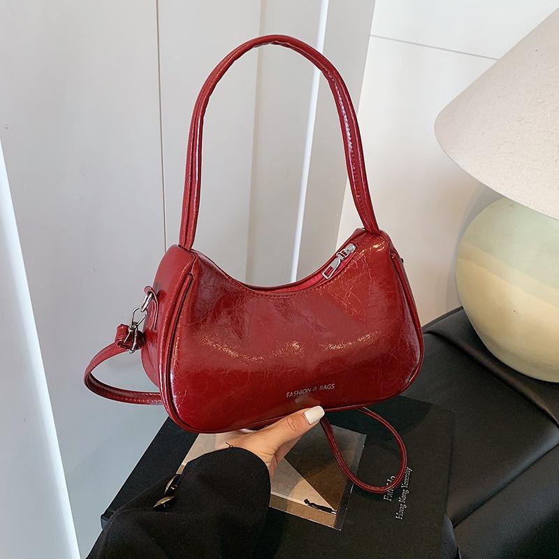 Bag New Underarm Bag Niche Retro Shoulder Bag Textured Small Square Bag Fashion Commuter Versatile Messenger Bag