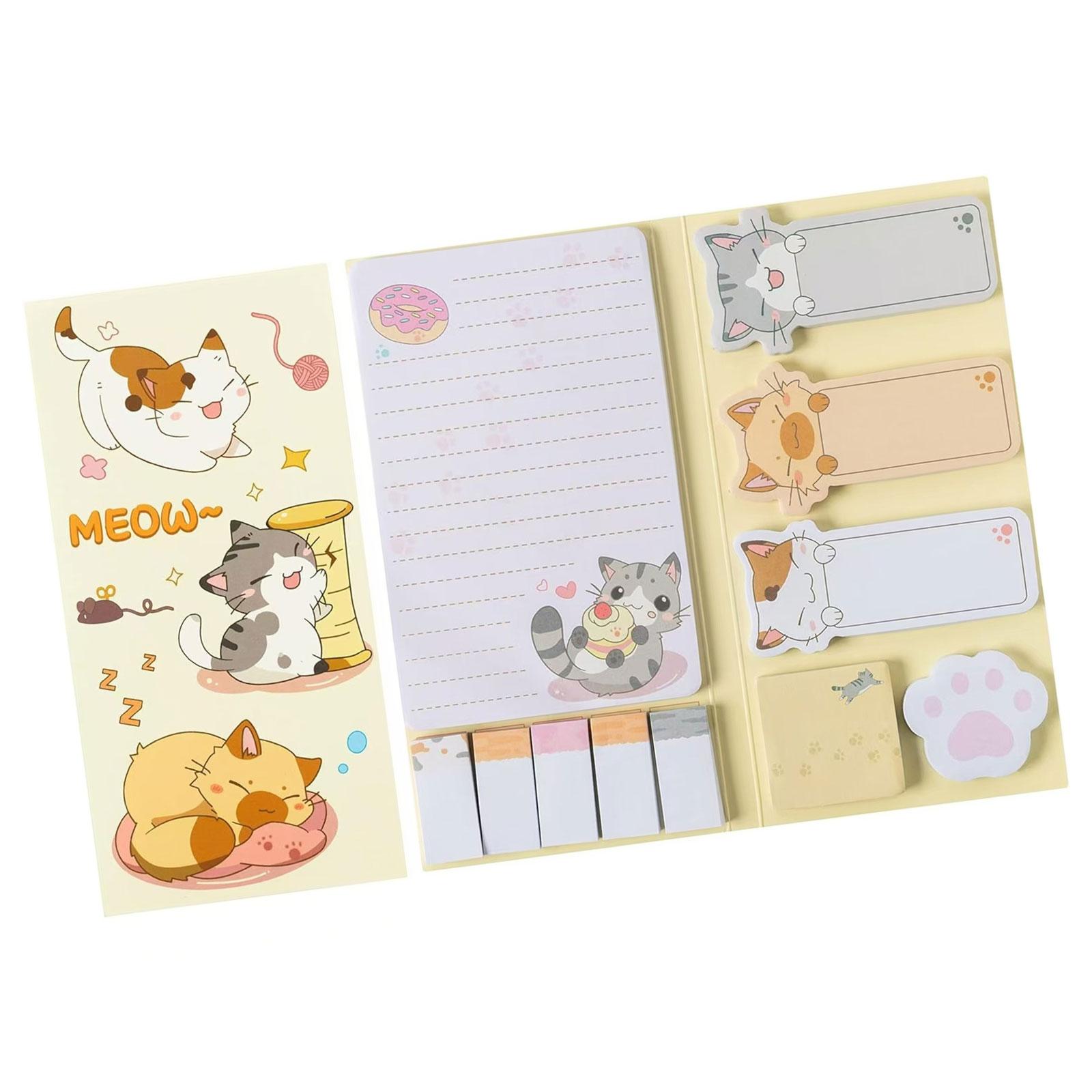 

Variety Shaped SelfAdhesive Notepads Memos Pad Quality NonBleed Paper Stickier Note Desk Organizers Markers A