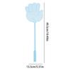 Plastic Manual Fly Swatter Long Hand Fly Swatter Mosquito Pests Control Insect Killer Home Kitchen Accessories Random Color