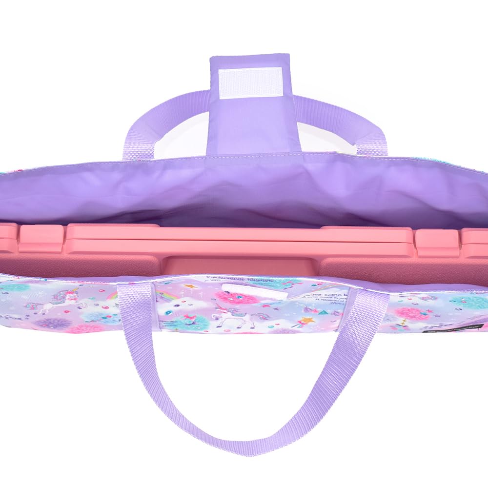 COLORFUL CANDY STYLE Keyboard Harmonica Case, Water-Repellent & Lightweight, Unicorn Fantasy (All-Over Print), Water-Repellent, Lightweight, Stain-Res