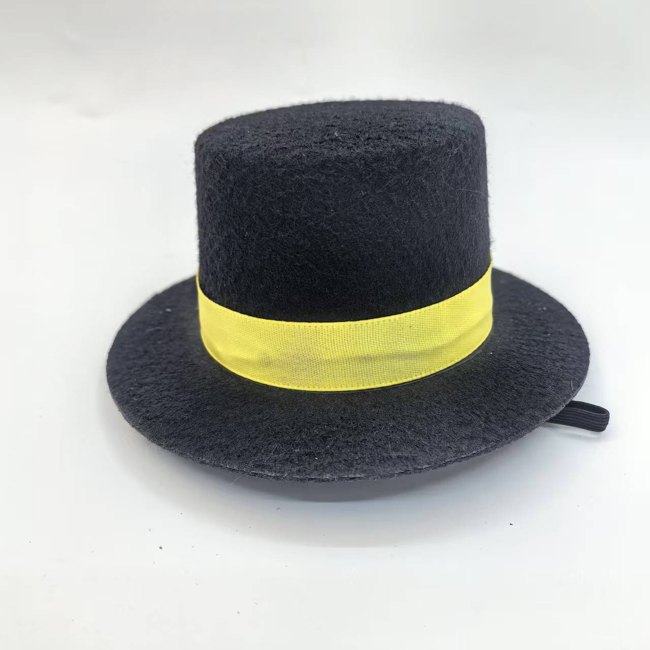 

Halloween black magician hat pet hat black high hat bow tie tie set black pet hair diamond hat
