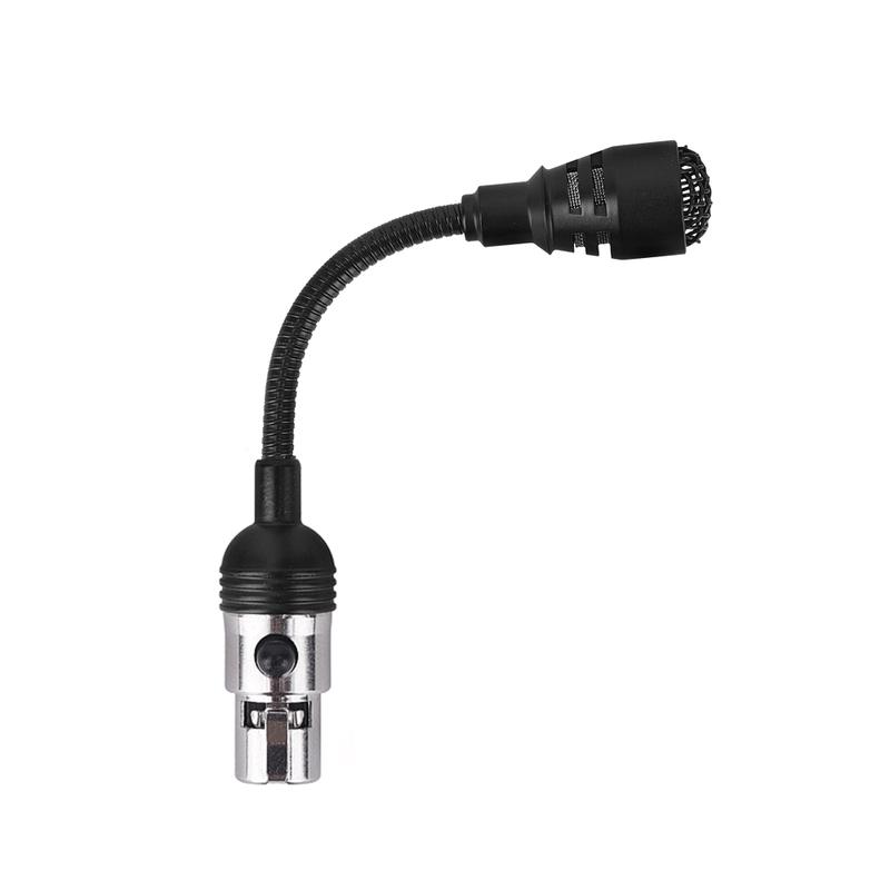 

Professional Handheld Style Unidirectional Condenser Microphone For AKG Wireless BodyPack Transmitter 3pin Lockable Mic
