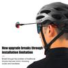 1Pcs Adjustable Bicycle Helmet Mirrors Rearview Mirror Mirror Cycling Multi Adjustable Equipment Angle Reflector Mini Flat N8K6