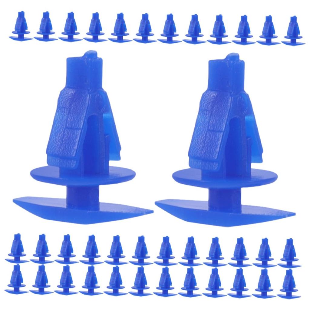 CVUTOVO 200pcs Car Weather Strip Clips Plastic Auto Retainer Clips Easy Installation Durable Universal Fasteners