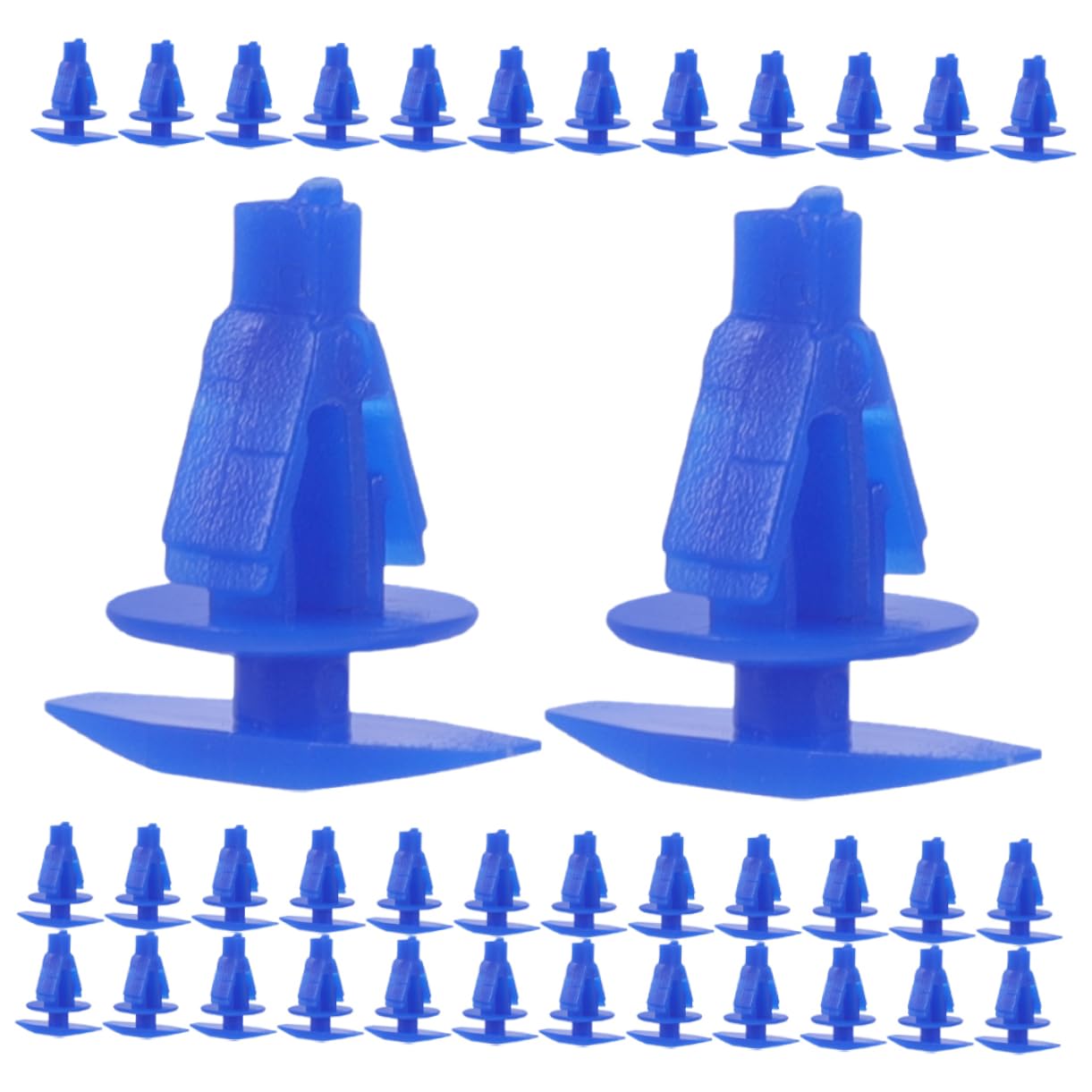 CVUTOVO 200 Pieces Weatherstrip Retainer Car Retainer Clips Plastic Retaining 1.50x1.40x0.80cm зелёный