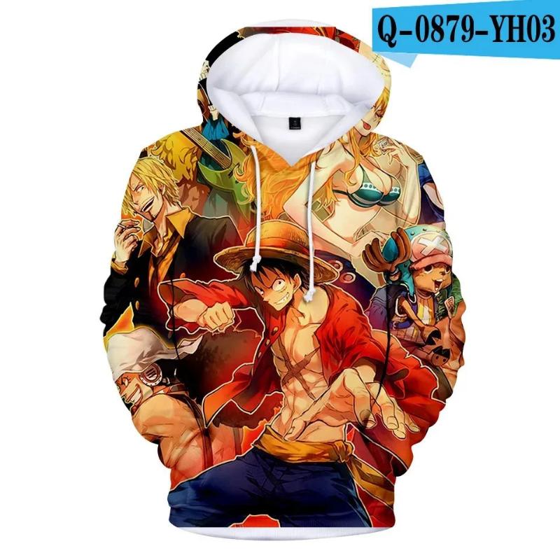 2024 New High Combustion Japanese Anime 3D Hoodie Autumn Hoodie Pullover Casual Boy Girl Fashion Top Hooded Adult Universal