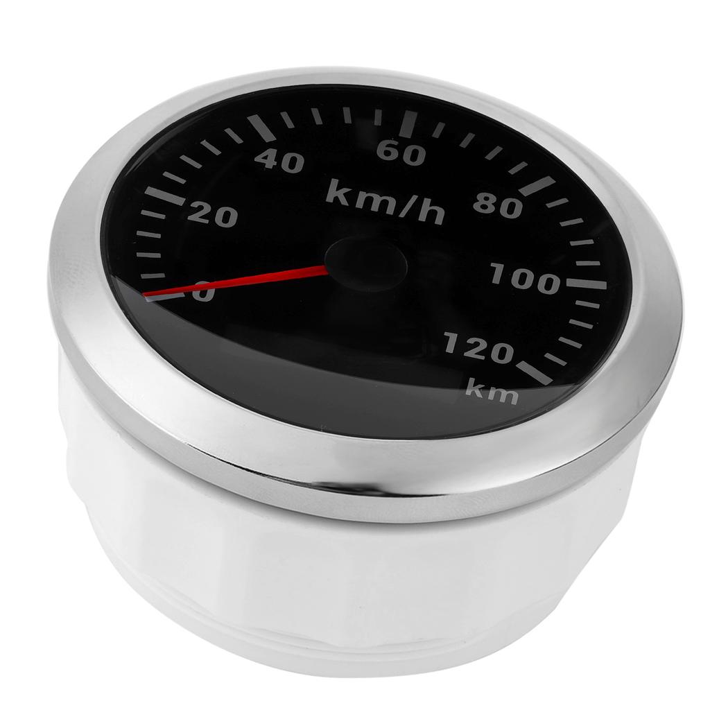 85mm GPS 120KMH Tachometer Kilometerzähler für Boot Yacht Außenborder Auto Motorrad Engineering