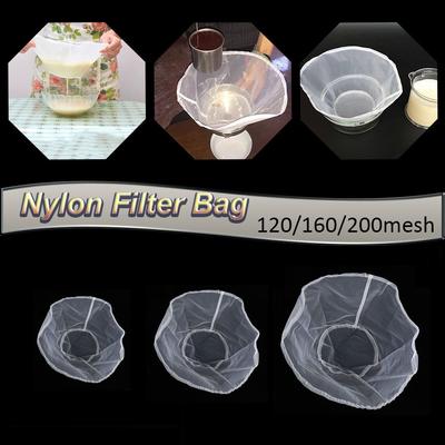 Fine Mesh Wine Strainer Soymilk Cheesecloth Nylon Filter Bag Bowl Shape Nut Milk Bag Coffee Filter