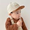 Summer Letter Baseball Cap Soft Children Visors Cap Korean Baby Peaked Hat  Toddler