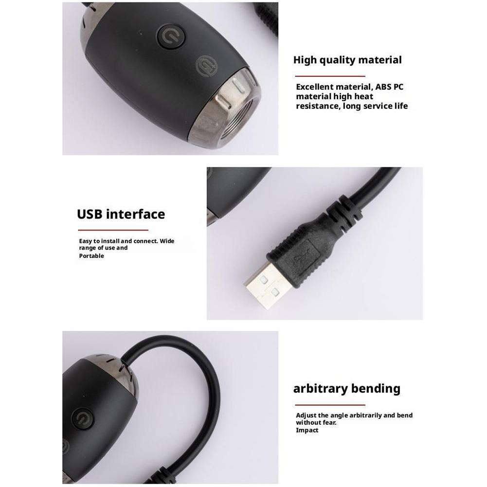 USB LED Starry Car Atmosphere Light Adjustable Focus Large Range Projection Romantic Saturn Galaxy Party Interior Decor Light
