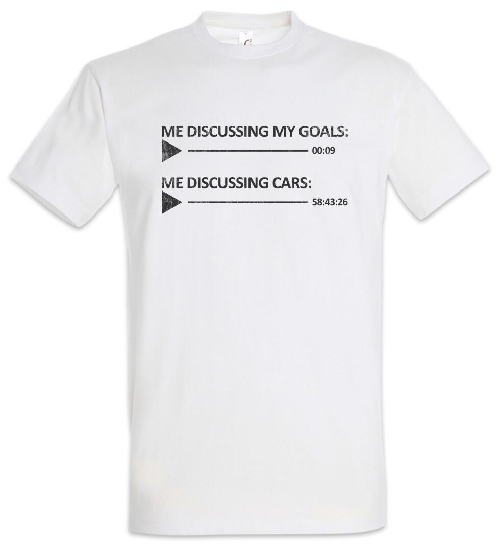 

Me Discussing Mens T-Shirt Mens Womens Tees Top Race Racing Car Auto Driver Racer Biker Petrol Head M