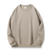 16-kleurige geborstelde katoenen fleece ronde hals casual hoodie voor koppels