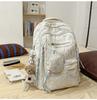 Schoolbag Schoolbag Female High School Student Class Commuter Bag Trendy Cool Ins Backpack Junior High School Girl Cute Travel Shoulders