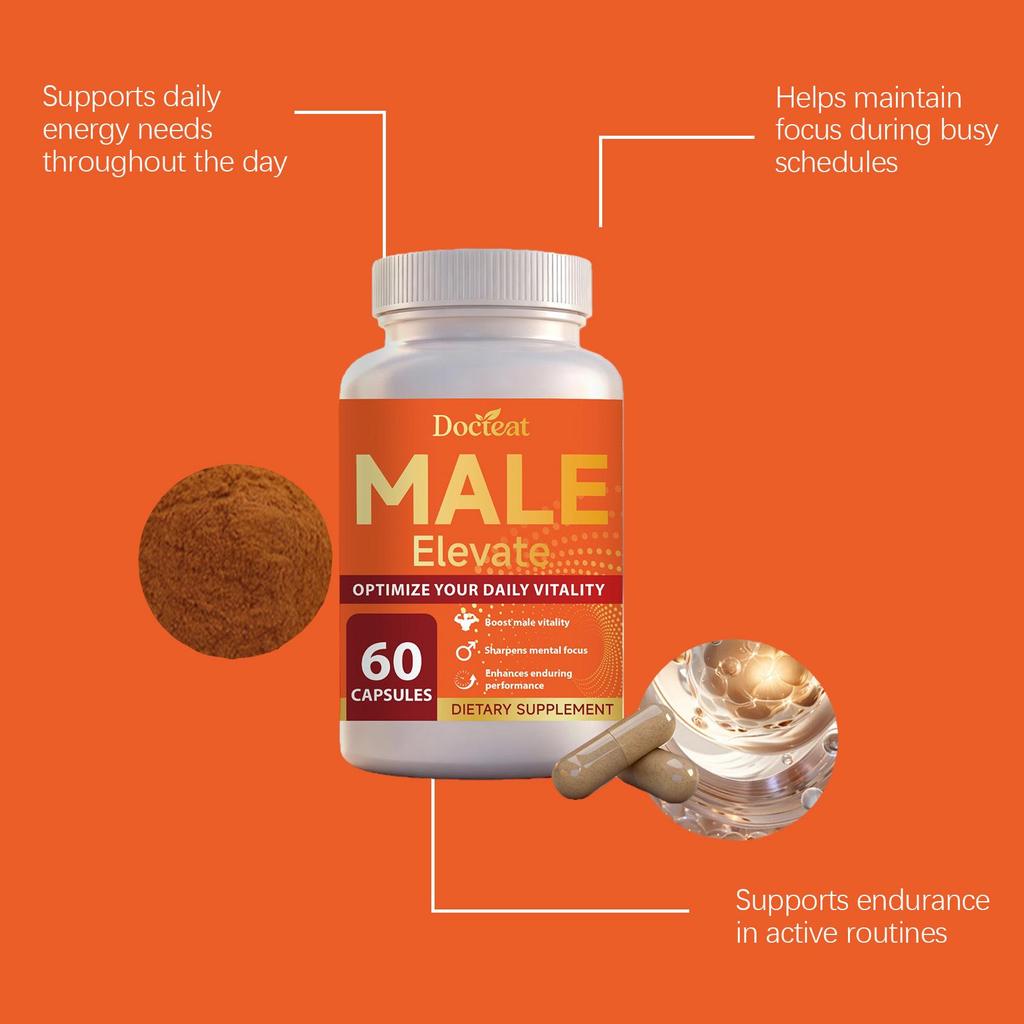 DOCTEAT Vitality Nutritional Capsules Daily Moisturizing Care – Gentle Formula for Nutritional Supplementation.