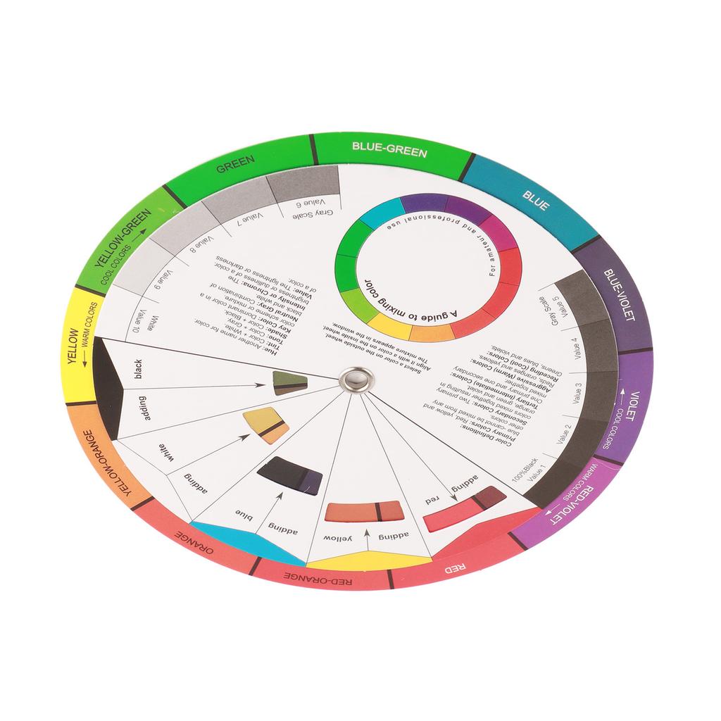 Tattoo Ink Color Wheel Chart Tattoo Pigment Mix Color Guide for Permanent Eyebrow Lip Tattoo