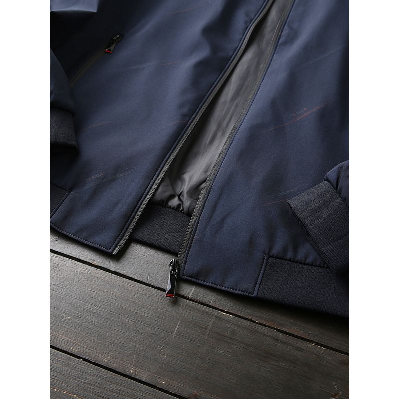 Simple and Easy to Wear, Export Men's Clothing Factory Surplus, Spring and Autumn Light Business Baseball Collar Jacket, Casual Outerwear for Men