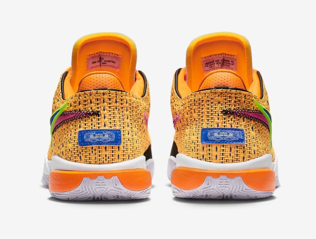 DJ5422-801 Nike LeBron 20 Laser Orange Hyper Pink White Racer Blue