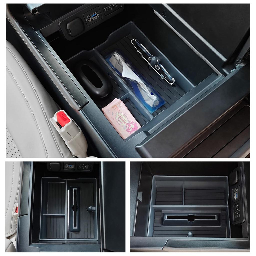 Ruiya Compatible with the New Toyota Alphard 40 Series and Vellfire 40 Features a Privacy and Improved Center Console Easy Small Item ABS and Rubber