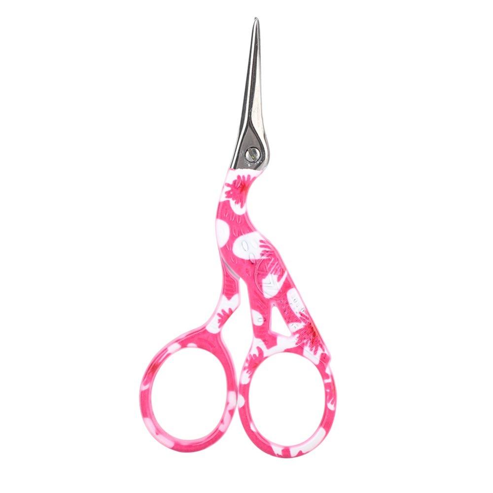 Scissors Stainless Steel Vintage Stainless Steel Scissors Sharp Tip Classic Beauty Scissors Small Craft Scissors Needlework красный