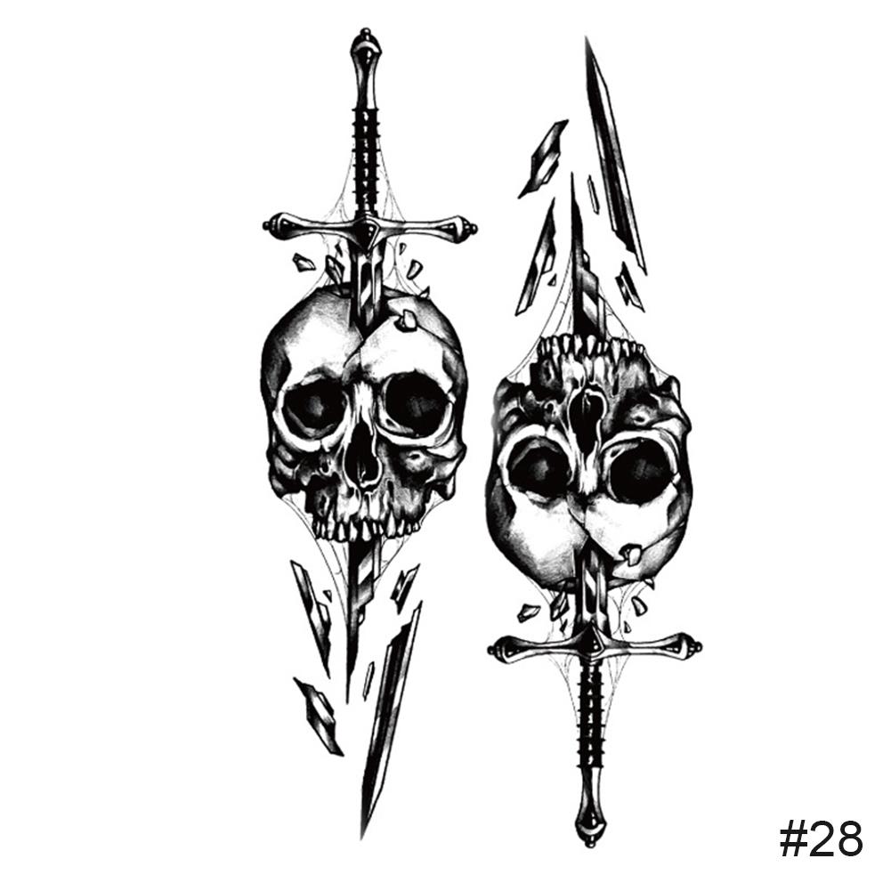 Temporary Small Fresh Colorful Tattoo Stickers Waterproof Long Lasting Tattoo Stickers Body Art Paste Painting Tattoo