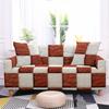 Striped Plaid Printed Couch Cover Sofa Cover For Living Room Elastic L -Shape Anti -Fouling Slipcovers Pets Chaselong Protector