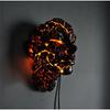 Lava Style Resin Face Wall Lamp Creative Decorative Ornaments High-end Niche Pendant