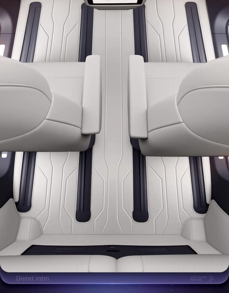 Lynk & Co 900 Six-Seater Floor Mats for New Energy 25 Model - Interior Carpet Modification