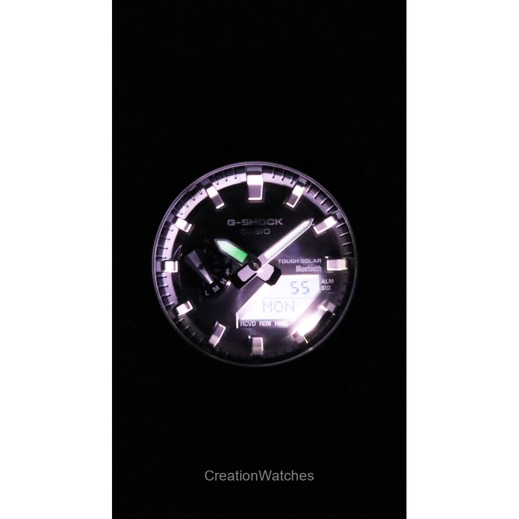 Casio G-Shock Analog Digital Smartphone Link Bio-Based Resin Strap Grey Dial Tough Solar GA-B2100LUU-8A 200M Men's Watch