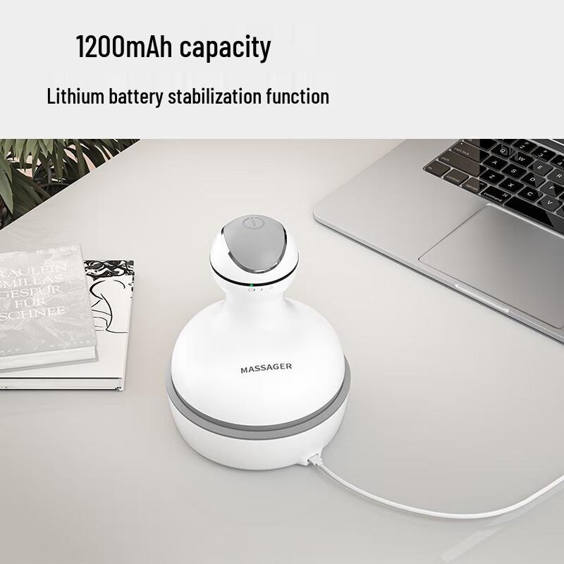 AUX Wiederaufladbares Smart Kopf- und Kopfhautmassagegerät