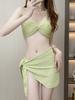 Swimsuit Three-piece Girl Swimsuit Women's Bikini Bikini Slim Resort Hot Spring Swimsuit