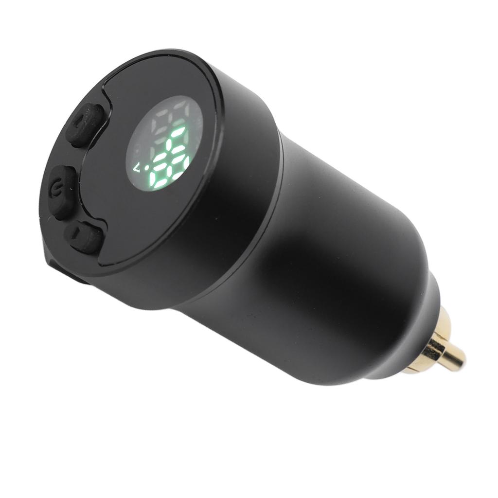 Kabellose Tattoo-Stromversorgung LCD Digitalanzeige 4-12V 1600mAh Tattoo-Stift-Akku
