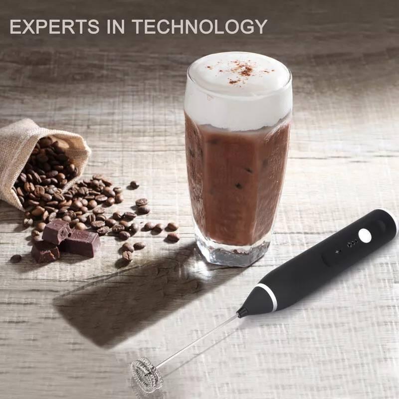 Multi-functional Handheld Electric Mixer With Usb For Effortless Whipping And Blending