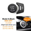 LHD RHD Engine Ignition Auto Start Stop Switch Cover OFF Button For BMW X3 F25 X4 F26 X5 F15 X6 F16 61319291693 61319291694