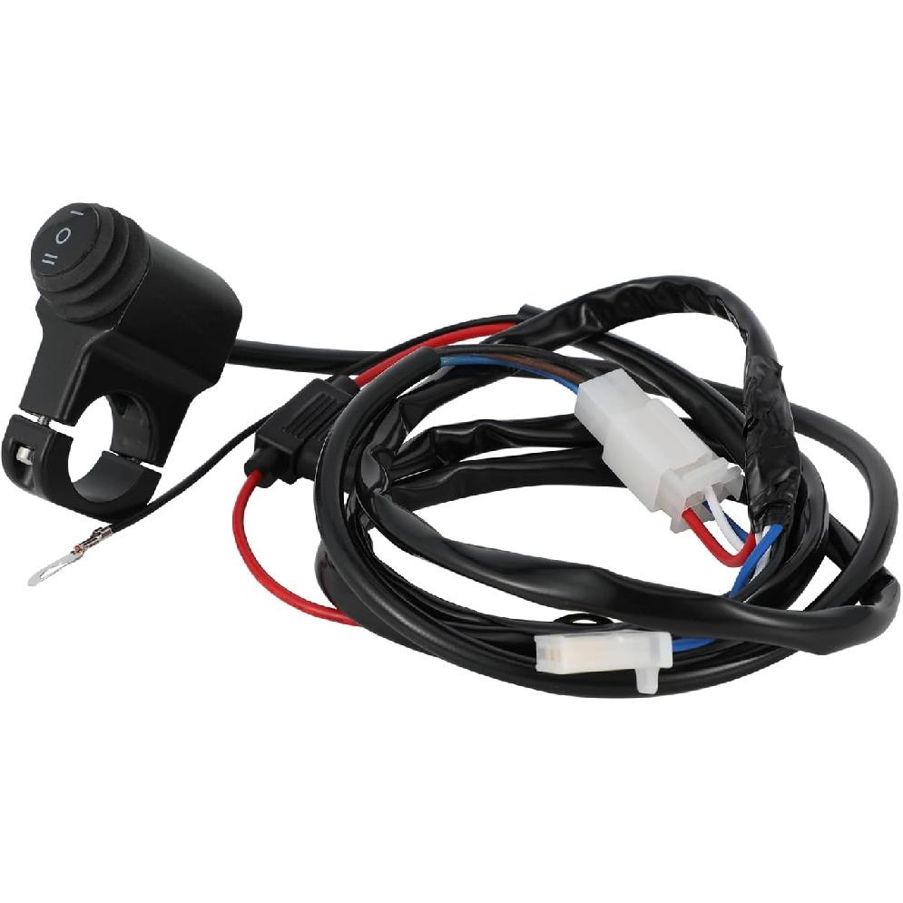 Dirt Bike Light Bar 5inch 54W 8000lm Head Light Flood Spot Universal for 7/8” Handlebar CRF KLX DRZ TTR YZF WR RM 65CC-450CC Motorcycle Pit Bike