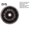 Non-Stick Ring Cake Pan Carbon Steel Fluted Tube Baking Pan for Pound Cake Buntz Cake Jelly Gelatin Chocolate Cake Molds