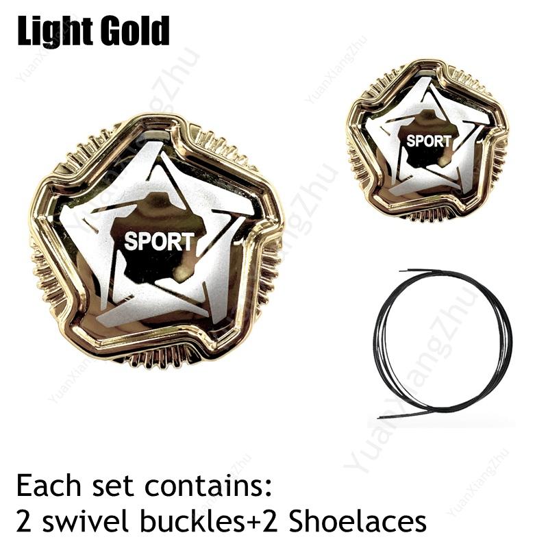 1Pair Swivel Buckle Laces Sneakers Boots Automatic Shoelaces Without ties Adults Kids No Tie Shoe laces Shoes Accessories