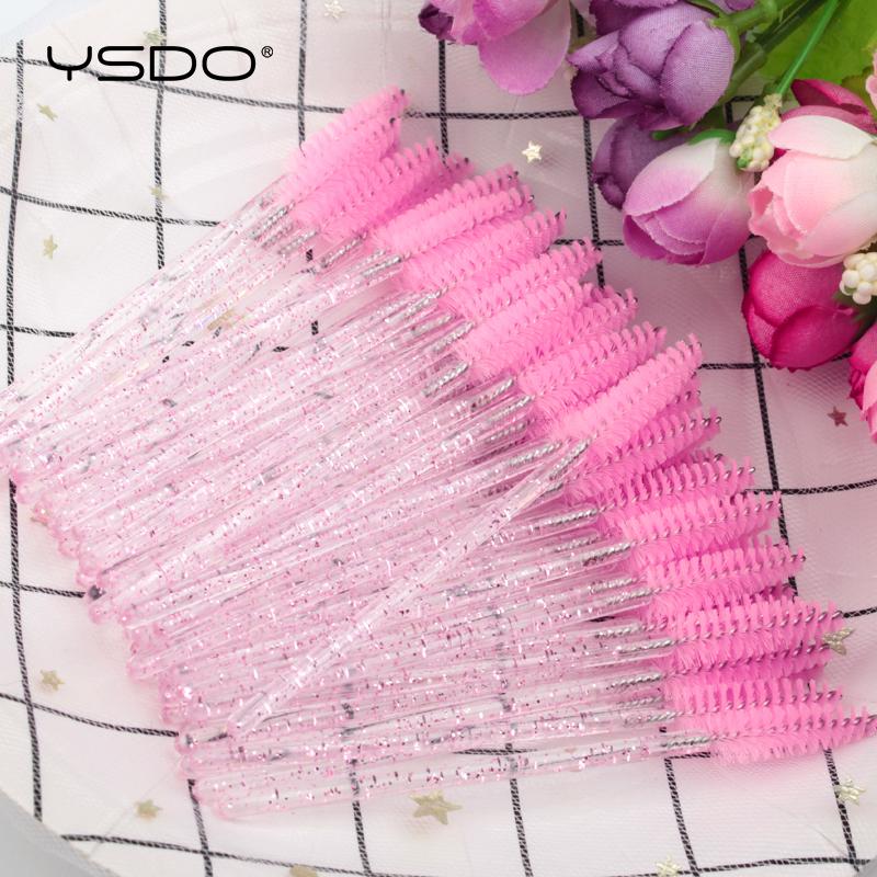 YSDO 5/50 Pcs Eyelash Brushes Makeup Brushes Mascara Wands Applicator Spoolers Eye Lashes Cosmetic Brush Makeup Tools