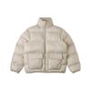 Converse PATCH POCKET PUFFER Jacket Men's Khaki (Unisex) Puffer Jackets 10023798 A04