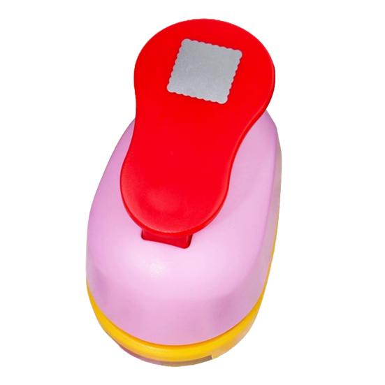 Briefmarkenstempelstanzer für Papierbasteln Rechteckiger Stempel Dekorative Formen Stanzhebelbetätigung Bastelpapierstanzer für Scrapbooking Kartenherstellung DIY Geschenk