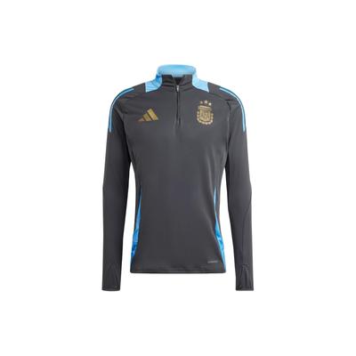 Argentina Tiro 24 Bluza treningowa z półzamkiem Męska Topy Czarny węgielny IQ0819