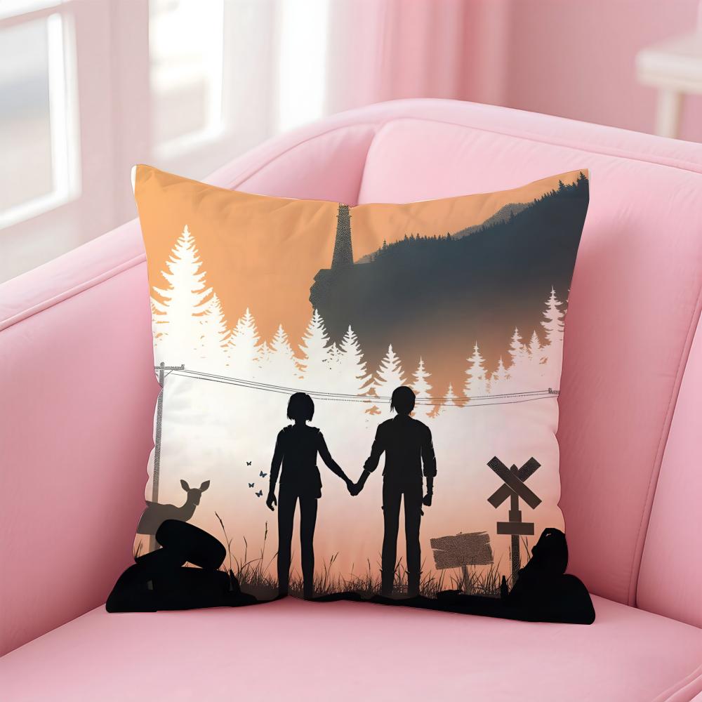 

Story Life Is StrangeL Game Cushion Cover Pillow Case Soft Skin Friendly Fabric Concealed Zipper 30X30cm
