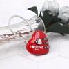 Suitcase Cute Digits Password Shaped Red Wedding Mini Digital Lock Lock Love Heart Lock Padlock