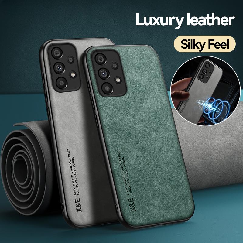 

Роскошный кожаный чехол для Samsung A53 5G A73 A33 A13, силиконовый противоударный чехол для телефона Galaxy A52 S A72 A71 A51 A31