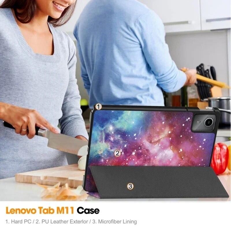 Smart Cover Für Lenovo Xiaoxin Pad 2024 Fall TB331FC Magnetische Klapp Ständer Funda Für Lenovo Tab M11 11 "Fall auto-Sleep/Wake