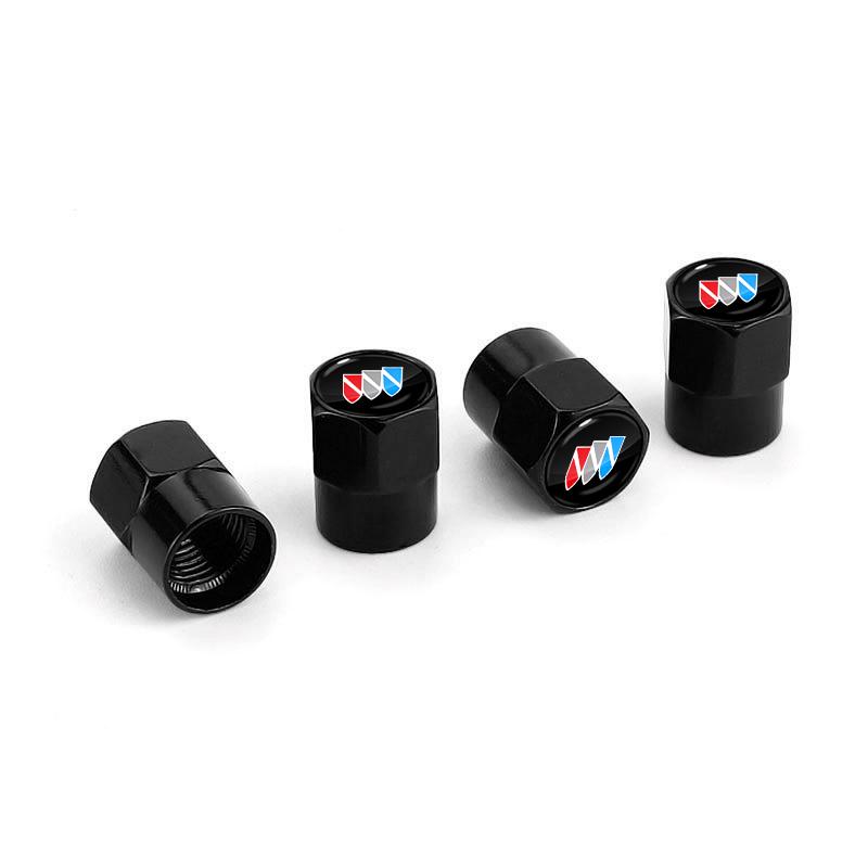 4Pcs Metal Car Wheel Tire Valve Core Cap Car Styling For Buick Regal Lacrosse Avenir Envision Angkola Electra Anthem Cascada Avista Riviera