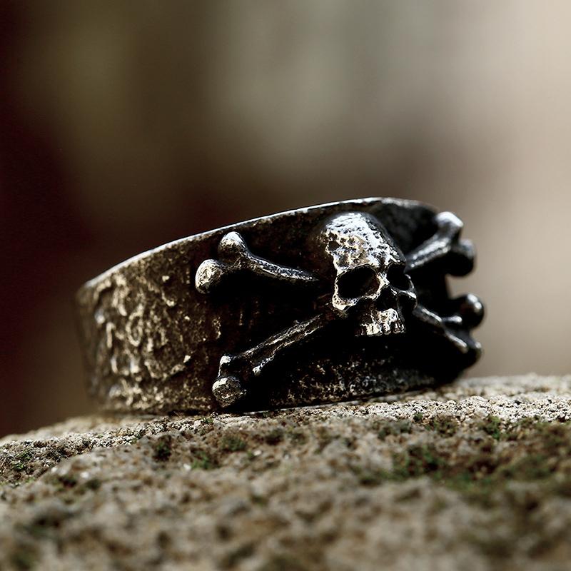 Multi Style Gothic Skull Rings for Men's Punk Hip Hop 316L Stainless Steel Ring Biker Talisman Retro Jewelry Gift Dropshipping