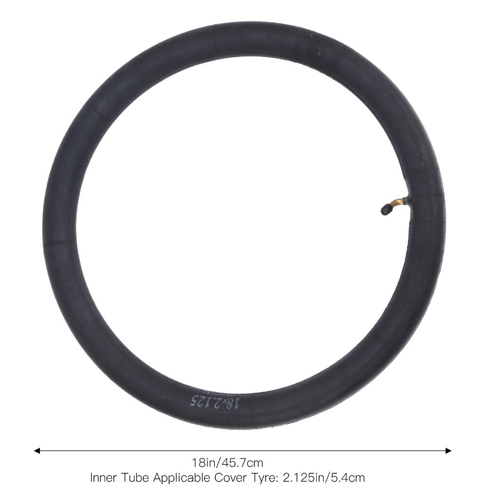 2 Stück Butylkautschuk Schlauch Ersatz 18x2.125 Zoll Fahrrad Ersatzschläuche Fahrradwartung