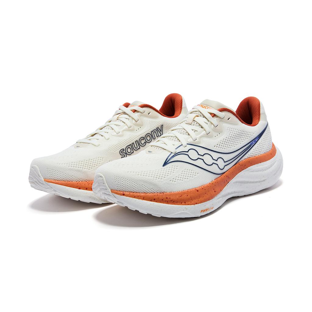 SAUCONY Ride Yushuai 19 Breathable Training Running Shoes Unisex White S31055-500