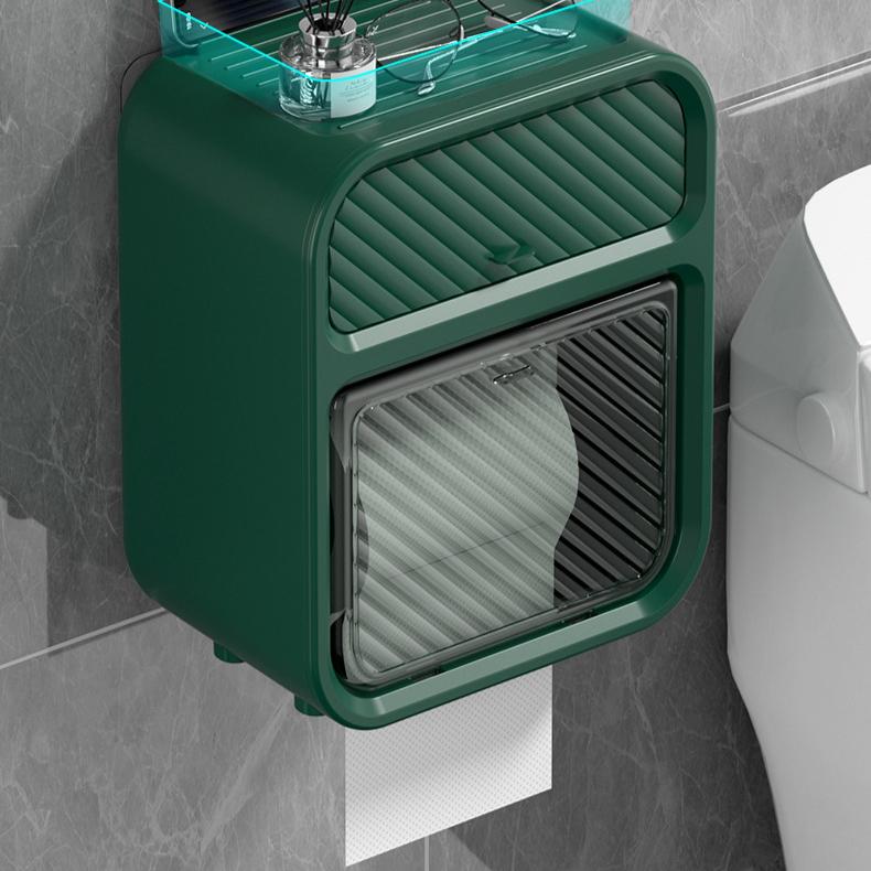Toilet Tissue Box, Wall Mounted Waterproof Toilet Paper Box, Non Perforated Toilet Paper Holder, Toilet Paper Drawer, Paper Storage Rack